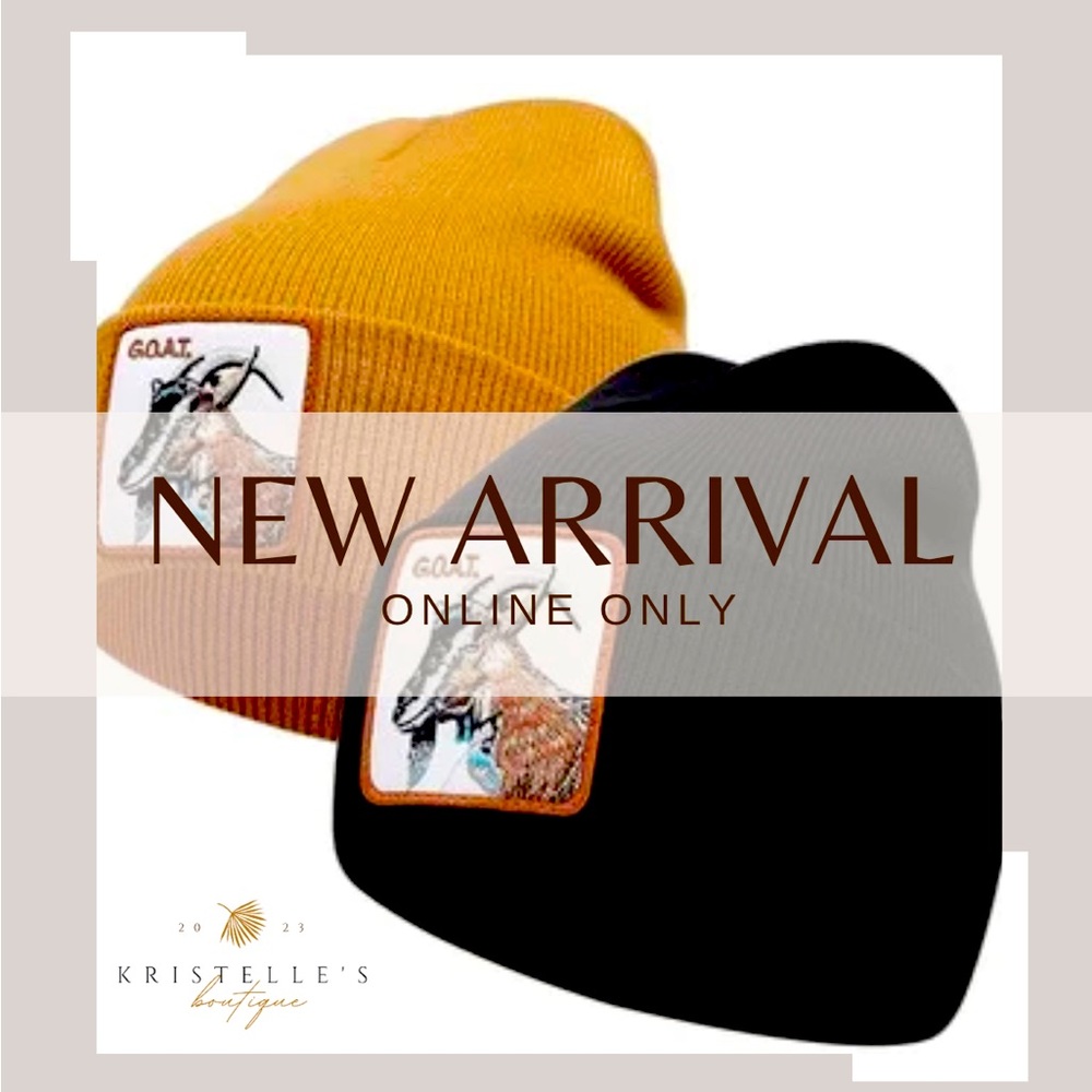 Brand New!!!! GOAT Beanie
